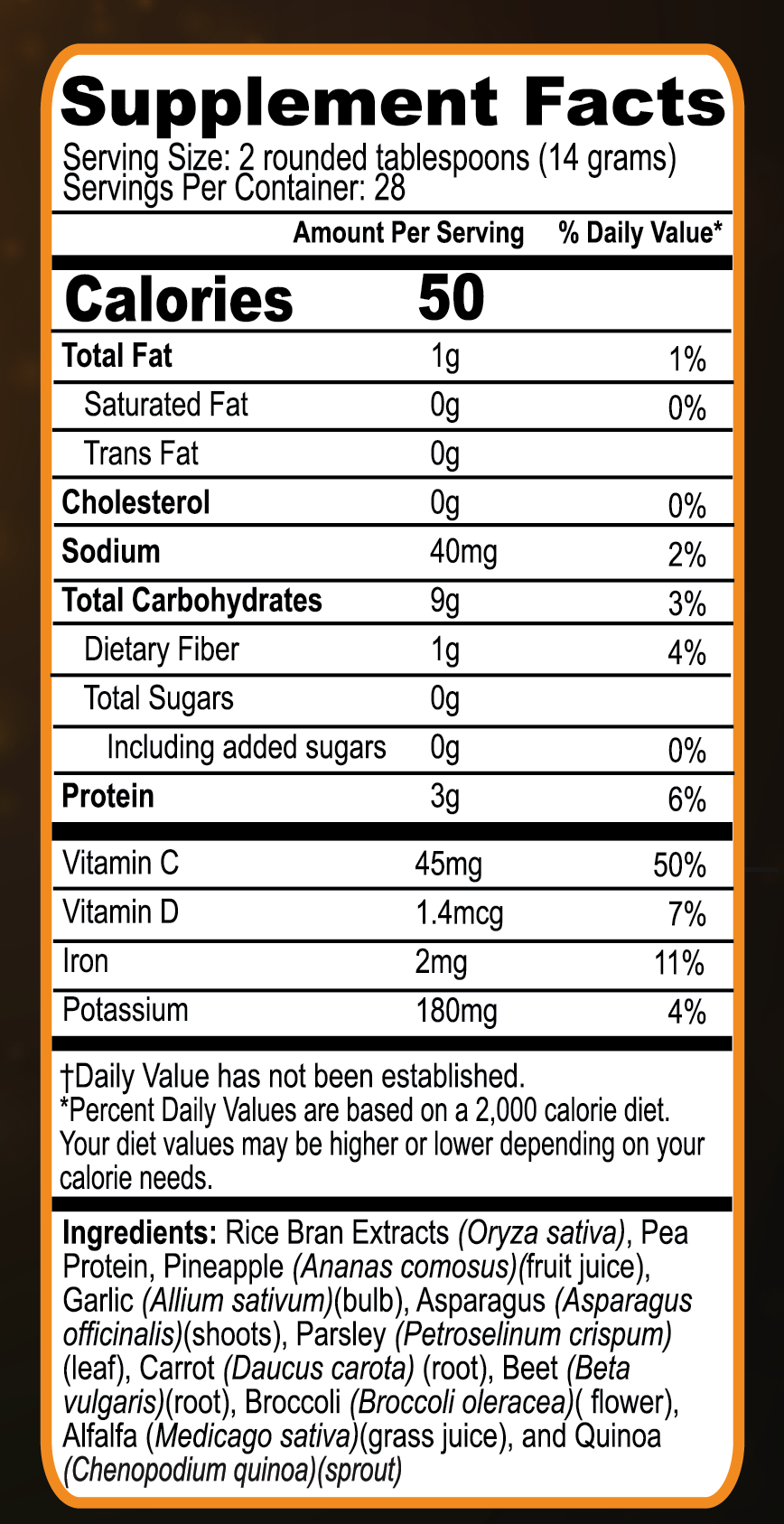 Supplement Facts