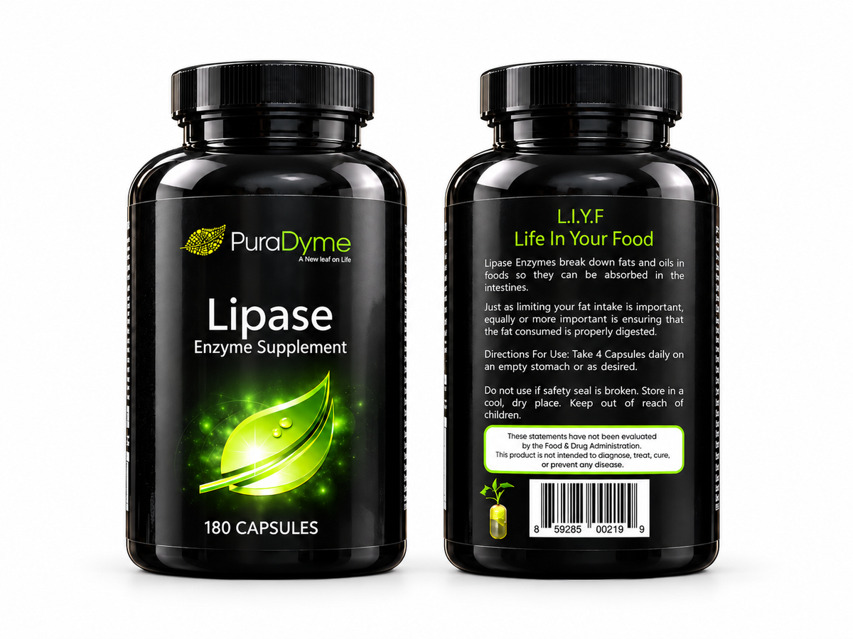 LIPASE 180 CAPSULES
