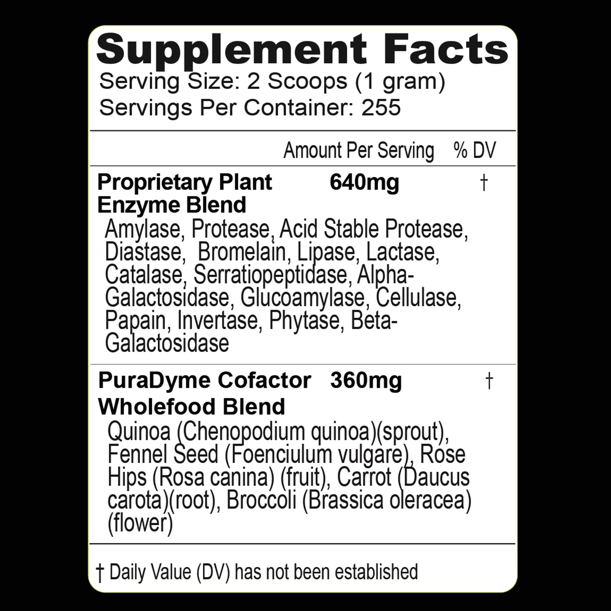 Supplement Facts