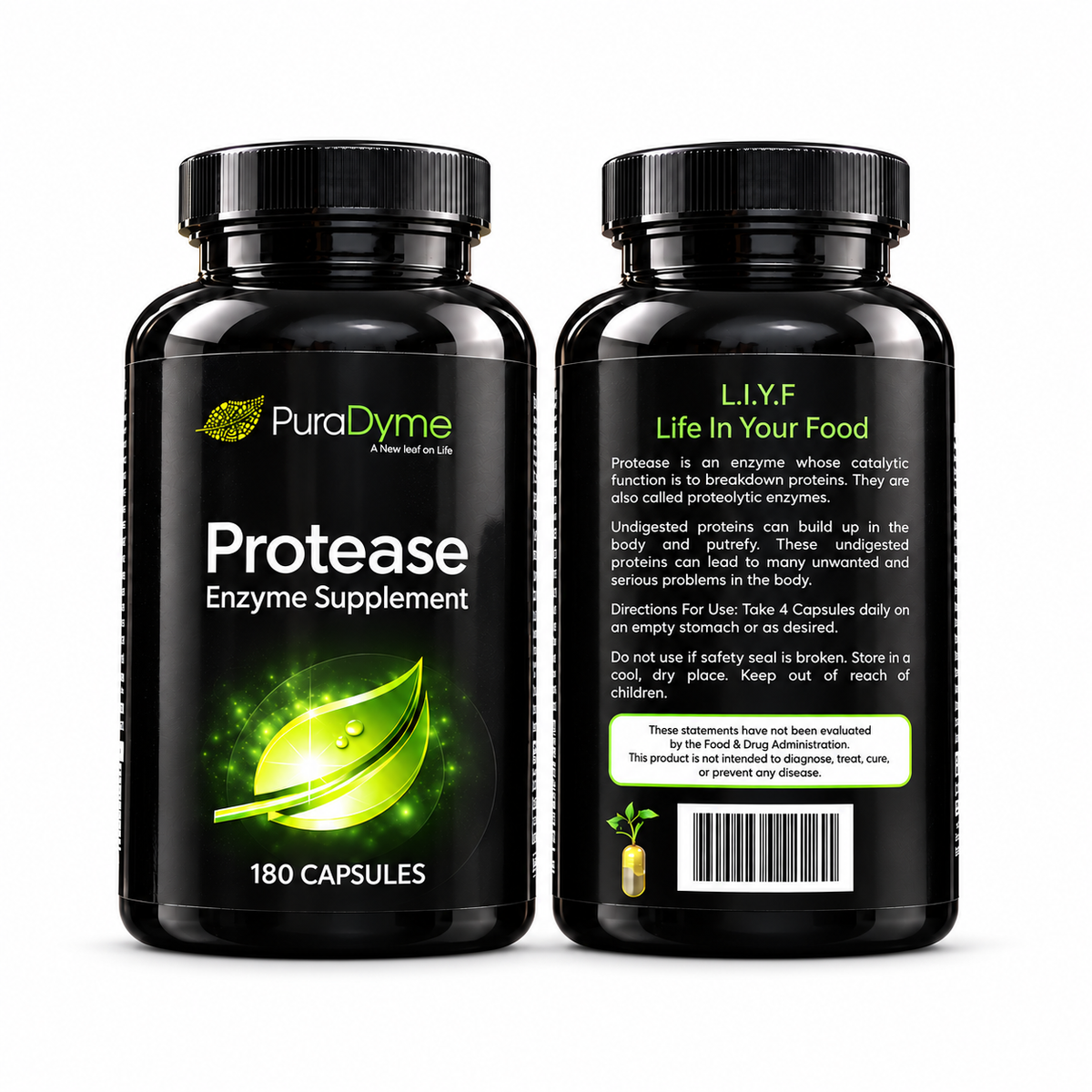 PROTEASE 180 CAPSULES