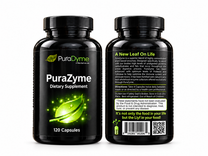 PURAZYME - PROVIDES SYSTEMIC ENZYME SUPPORT TO PROMOTE CELLULAR HEALTH AND OVERALL WELLNESS