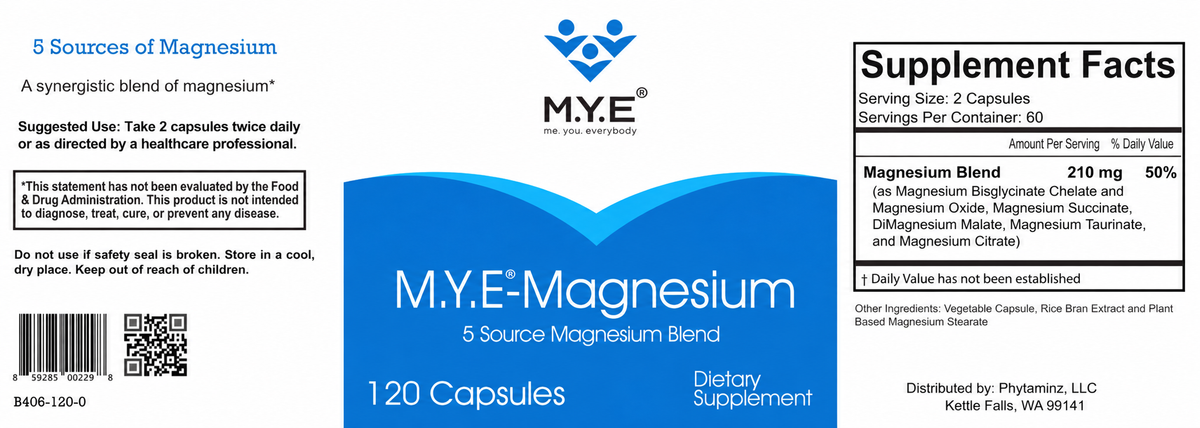 M.Y.E®-Magnesium — Advanced Multi-Source Magnesium Complex