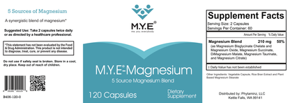 M.Y.E®-Magnesium — Advanced Multi-Source Magnesium Complex