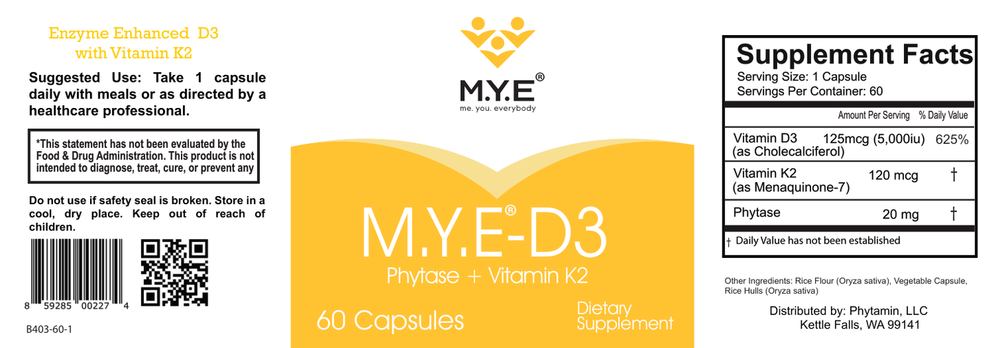 M.Y.E®-D3 -with K2 and Phytase