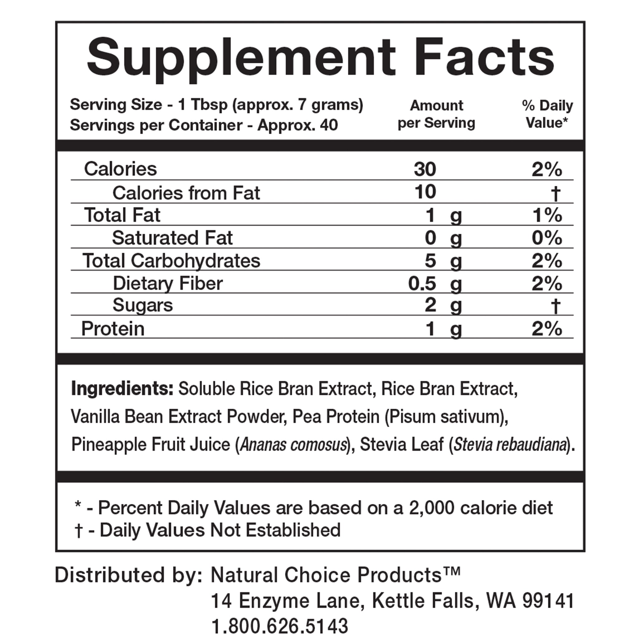 Supplement Facts